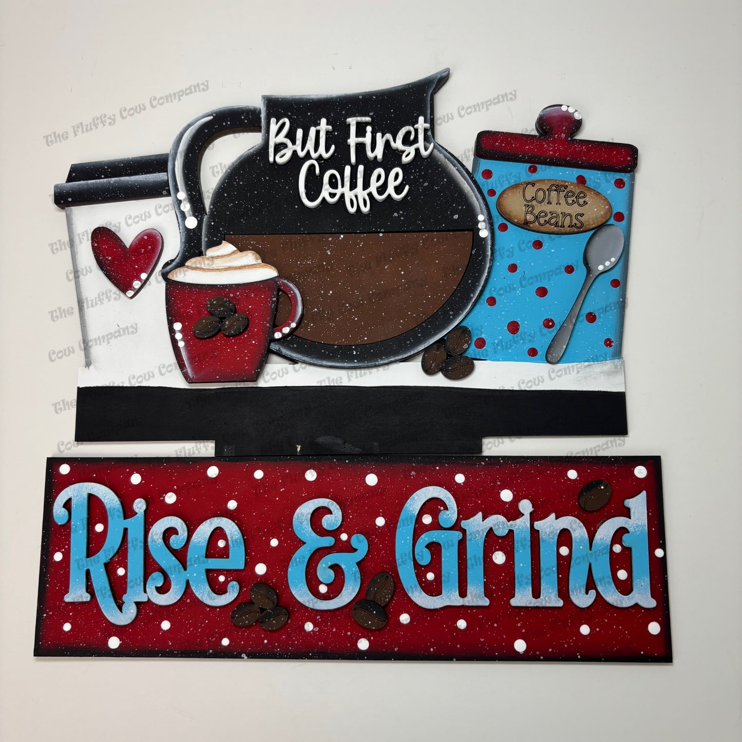 Rise & Grind Coffee Insert & Window Box