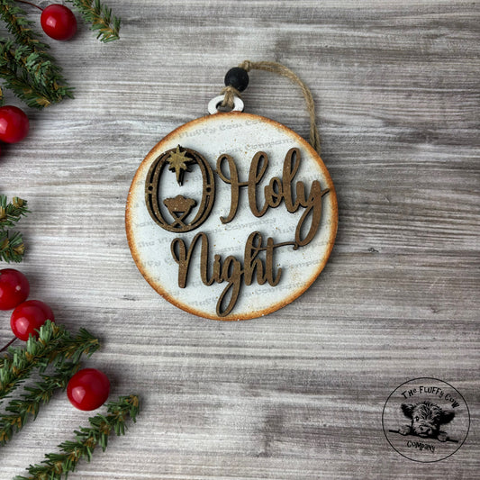 O Holy Night Christmas Ornament