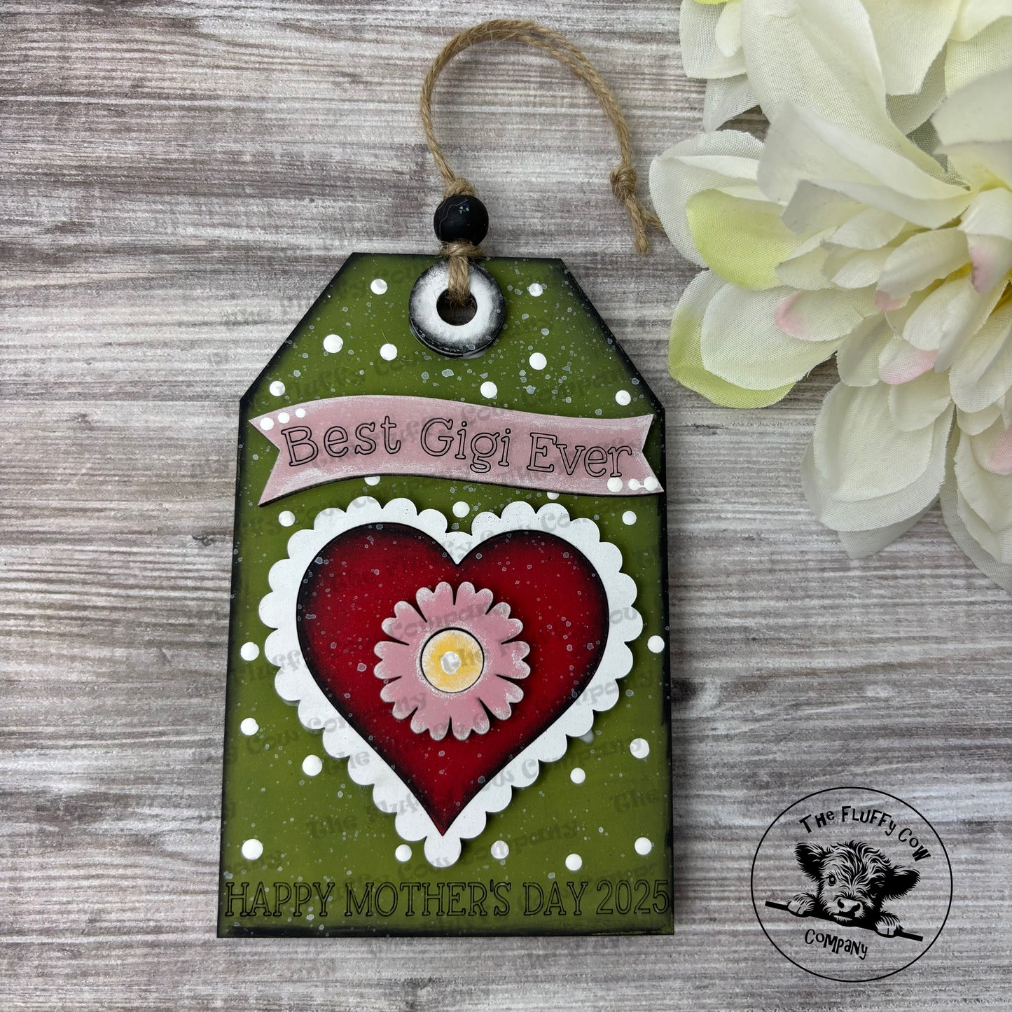 Best Mom Ever, Different Name Option Available, Gift Card Holder, Ornament, Car Charm, Home Decor