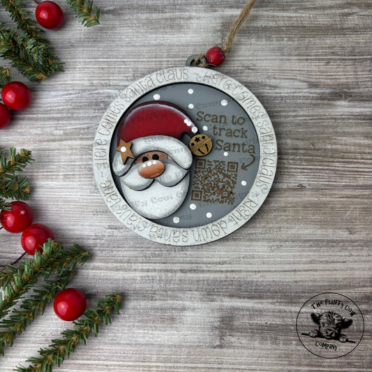 Track Santa on NORAD Christmas Ornament