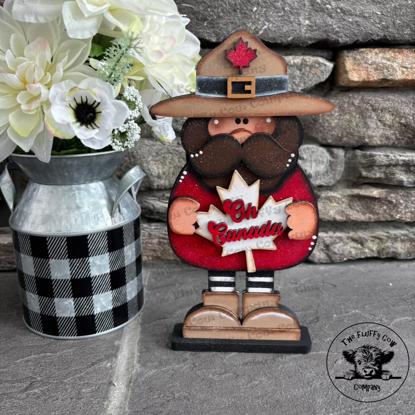 Oh Canada Mountie Canadian Proud Shelf Sitter