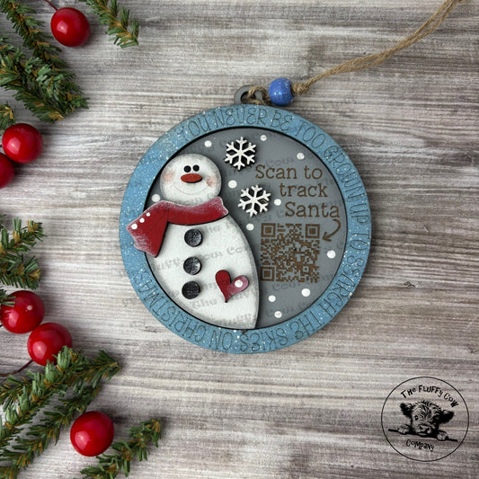 Track Santa on NORAD With This Snowman Christmas Tree Ornament