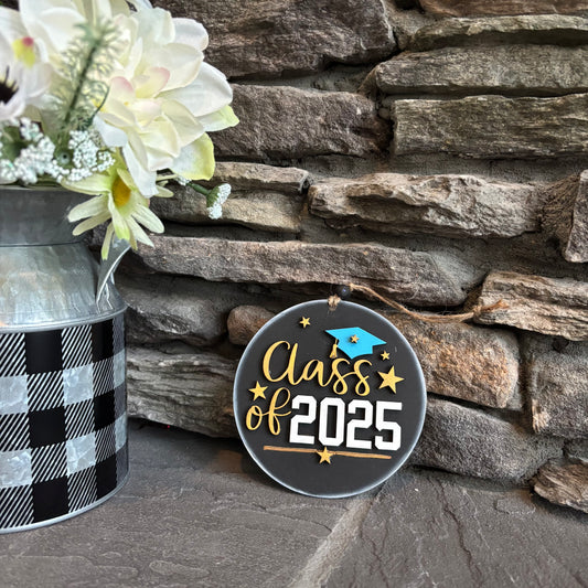 Class Of 2025 Car Charm / Christmas Ornament