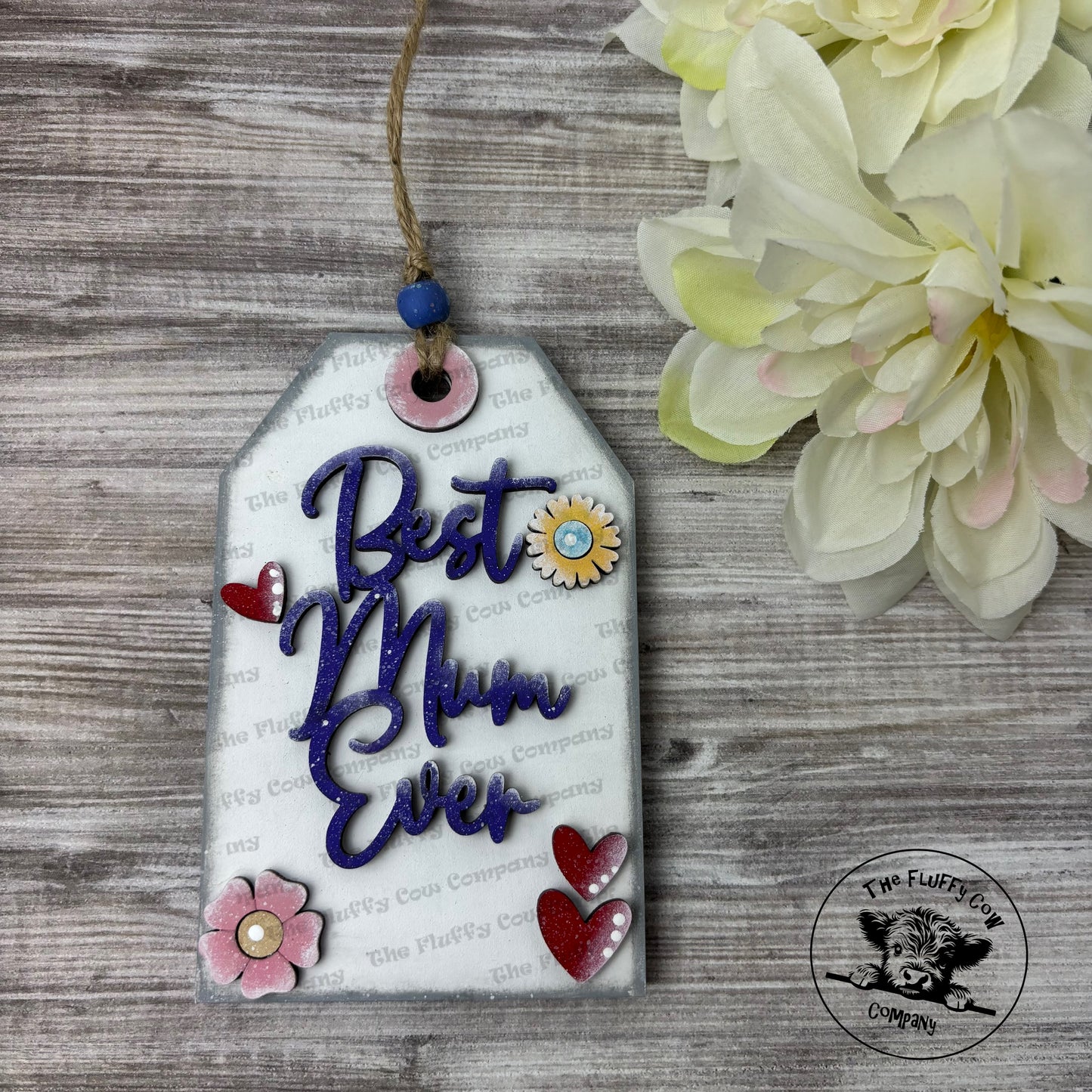 Best Mom Ever, Different Name Option Available, Gift Card Holder, Ornament, Car Charm, Home Decor