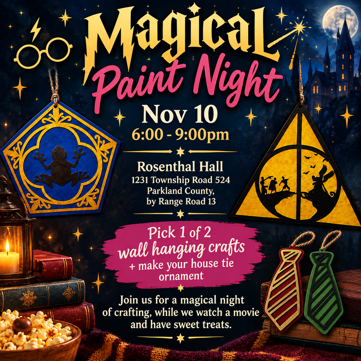 Magical Paint Night - Nov 10, 6:00-9:00