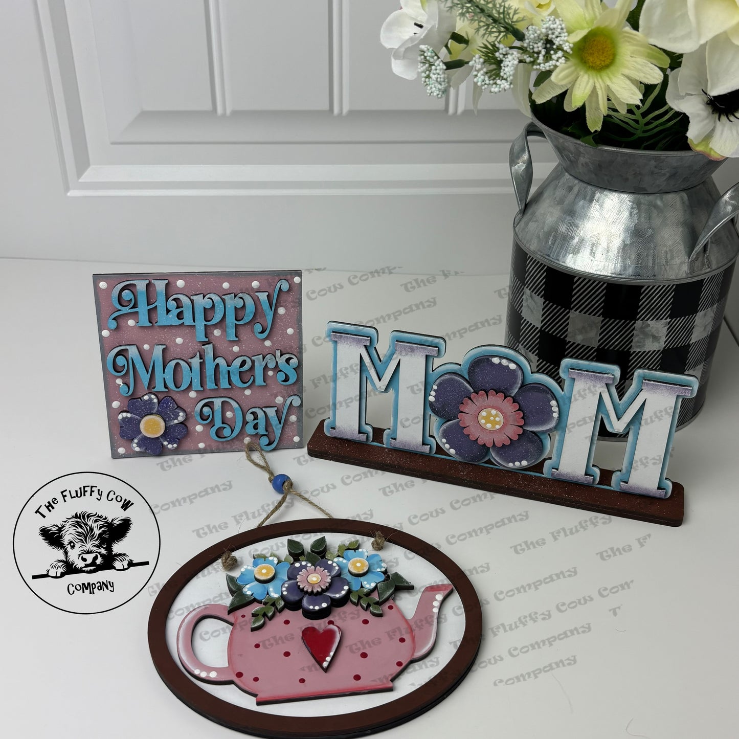 Mothers Day Bundle 3 Piece Bundle Shelf Sitters and Ornament
