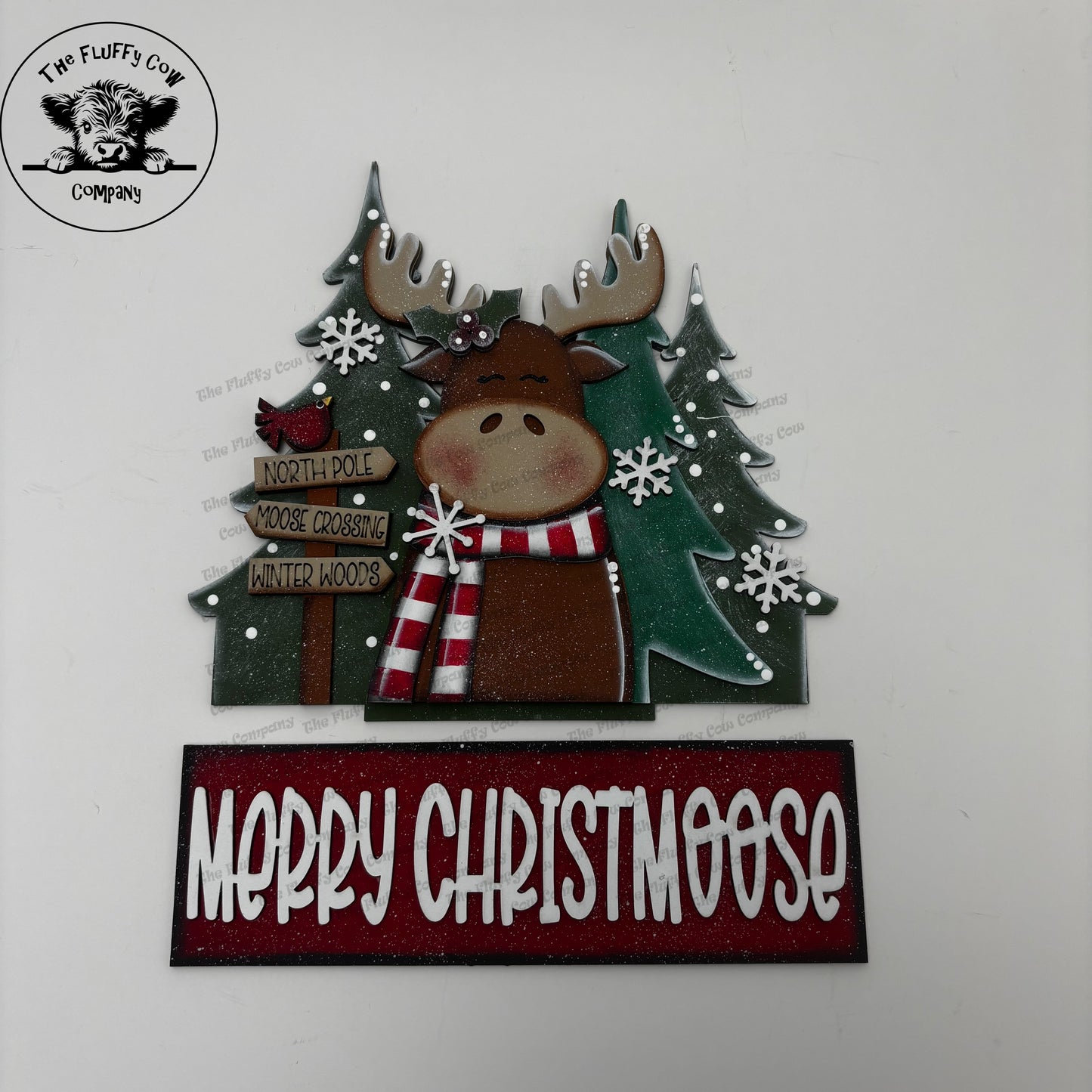 Window Box & Merry Christmoose Insert