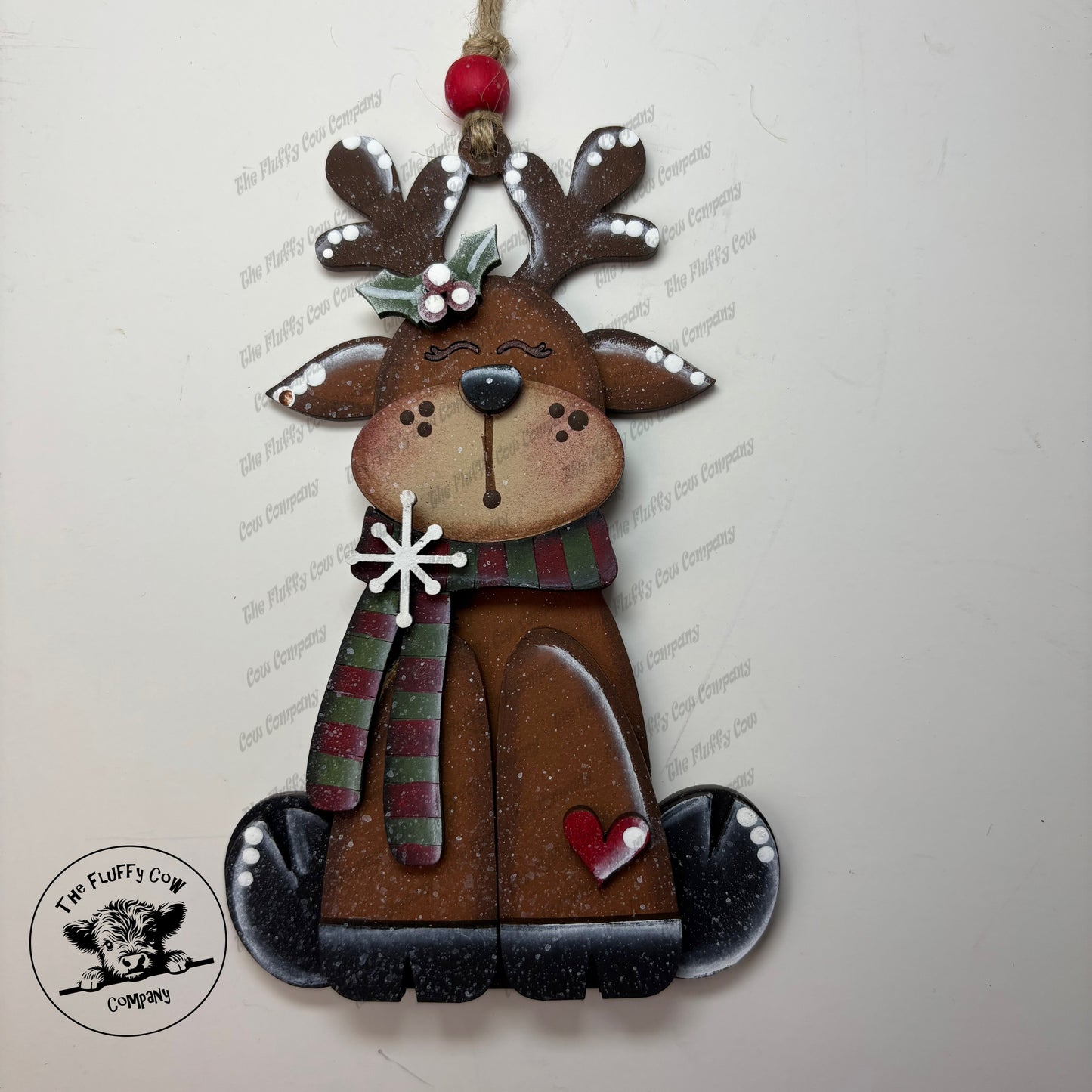 Reindeer Christmas Ornament