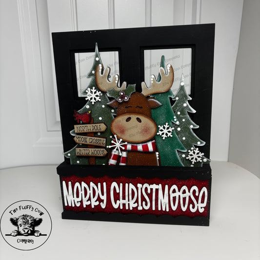 Window Box & Merry Christmoose Insert